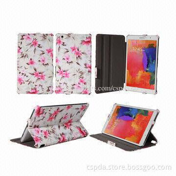 High Quality PU Heat Setting Cases for Samsung Galaxy Tab 4 8.0